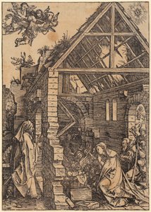 Maria auf der Mondsichel, Blatt 1 der Folge "Das Marienleben" von Albrecht Dürer