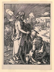 Noli me Tangere (Christus erscheint Maria Magdalena), aus der Serie Die kleine Passion
