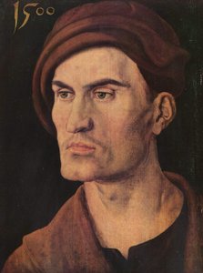 Porträt eines jungen Mannes von Albrecht Dürer