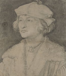 Porträt eines jungen Mannes mit Hut, ca. 1506 von Albrecht Dürer
