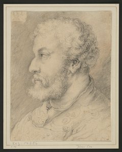 Profilbildnis des Raymund Fugger? von Albrecht Dürer