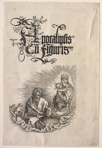 Offenbarung des Johannes: Titelseite zur Apokalypse von Albrecht Dürer