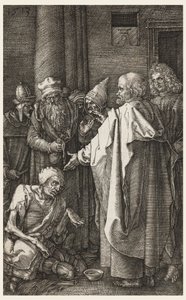 S. Peter und S. Johannes heilen den Lahmen am Tempeltor