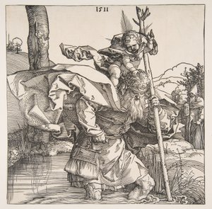 Der heilige Christophorus von Albrecht Dürer