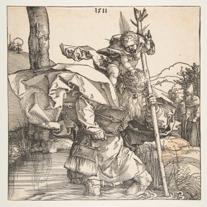 Der heilige Christophorus von Albrecht Dürer