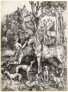 Heiliger Eustachius von Albrecht Dürer
