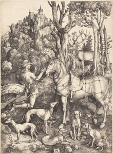 Heiliger Eustachius von Albrecht Dürer