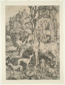 Heiliger Eustachius von Albrecht Dürer