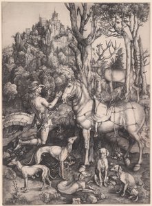 Der heilige Eustachius von Albrecht Dürer