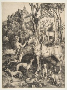 Der heilige Eustachius von Albrecht Dürer