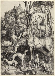 Der heilige Eustachius von Albrecht Dürer