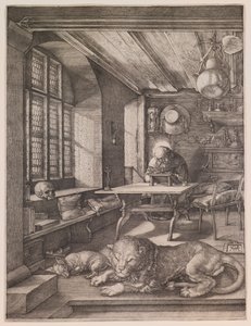 Heiliger Hieronymus in seinem Studierzimmer von Albrecht Dürer