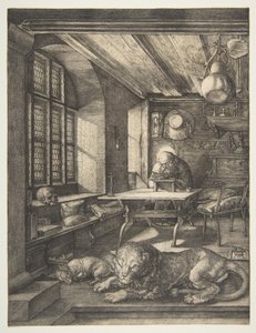 Heiliger Hieronymus in seinem Studierzimmer von Albrecht Dürer
