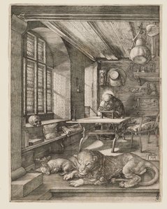Der heilige Hieronymus im Gehäus von Albrecht Dürer