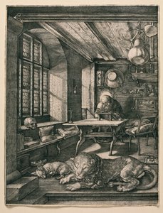 Der heilige Hieronymus in seiner Zelle