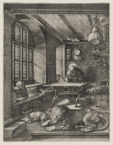 Der heilige Hieronymus im Gehäus von Albrecht Dürer