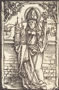 Sankt Wolfgang, ca. 1500 von Albrecht Dürer