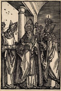 Heilige Nikolaus, Ulrich und Erasmus