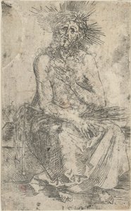 Schmerzensmann, sitzend von Albrecht Dürer
