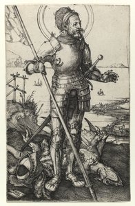 Der Heilige Georg stehend von Albrecht Dürer