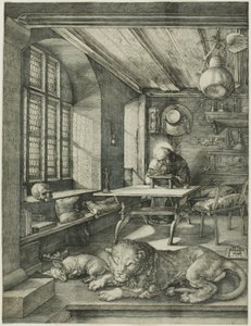 Der heilige Hieronymus in seinem Studierzimmer