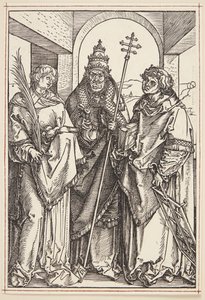 Die Heiligen Laurentius, Sixtus und Stephanus von Albrecht Dürer