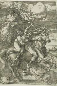 Die Entführung der Proserpina auf einem Einhorn