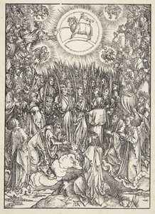 Die Anbetung des Lammes von Albrecht Dürer