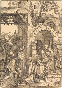 Die Anbetung der Könige von Albrecht Dürer