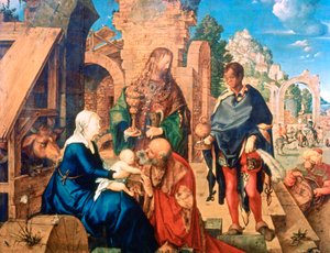 Die Anbetung der Könige, 1504