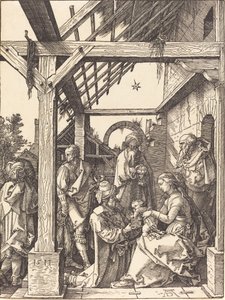 Die Anbetung der Könige, 1511 von Albrecht Dürer