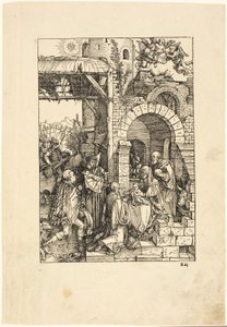 Die Anbetung der Könige, aus Das Leben der Jungfrau von Albrecht Dürer