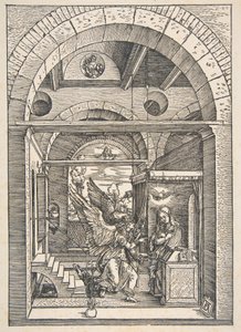 Die Verkündigung, aus „Das Marienleben“ von Albrecht Dürer
