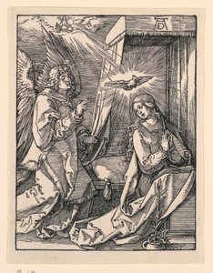 Die Verkündigung, aus der Serie Die kleine Passion
