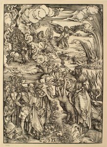 Die Apokalypse: Die babylonische Hure von Albrecht Dürer