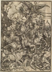 Die Apokalypse: Die vier Reiter von Albrecht Dürer