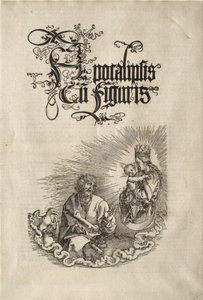 Die Apokalypse: Die Jungfrau erscheint dem heiligen Johannes von Albrecht Dürer
