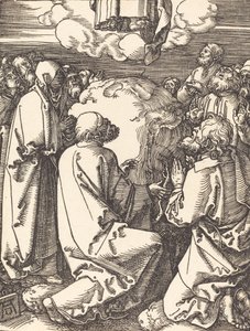Die Himmelfahrt, wahrscheinlich ca. 1509-1510 von Albrecht Dürer