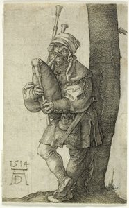 Der Dudelsackspieler von Albrecht Dürer