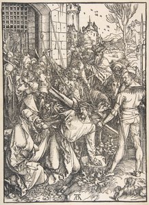 Das Tragen des Kreuzes von Albrecht Dürer