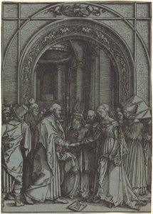 Die Verlobung der Jungfrau von Albrecht Dürer