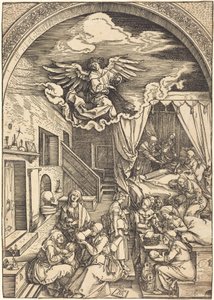 Die Geburt Mariens von Albrecht Dürer
