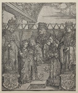 Der Kongress der Fürsten in Wien von Albrecht Dürer