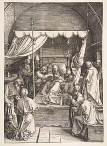 Der Tod der Jungfrau, aus Das Leben der Jungfrau, 1510 von Albrecht Dürer