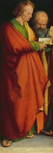 Die vier Apostel, Heilige Johannes und Petrus von Albrecht Dürer