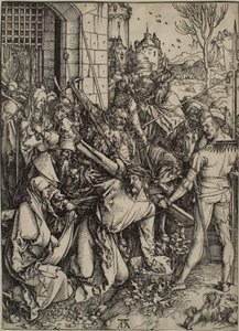Die große Passion: Christus trägt das Kreuz von Albrecht Dürer