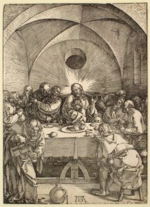 Die Große Passion: Das letzte Abendmahl von Albrecht Dürer