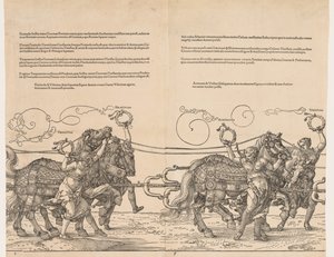 Der große Triumphwagen von Kaiser Maximilian von Albrecht Dürer