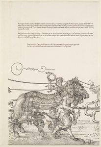 Der große Triumphwagen: Alacritas und Opportunitas von Albrecht Dürer