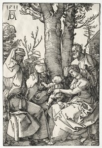 Die Heilige Familie mit Joachim und Anna, 1511